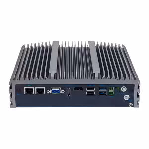 Parte frontal do PC industrial IC08