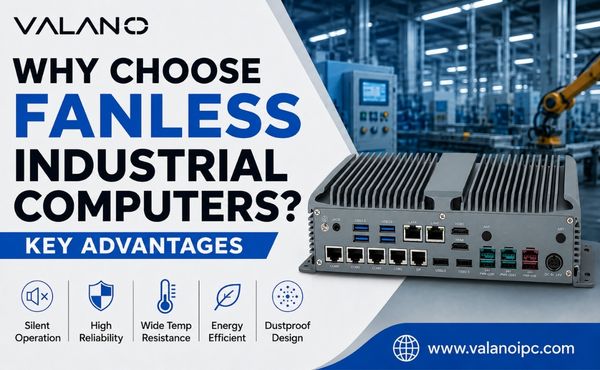 Advantages of Fanless Industrial Computers