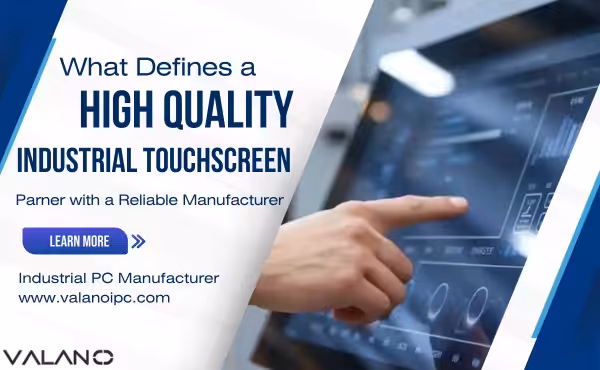 high quality industrial touchscreen