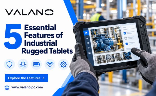 5 caractéristiques essentielles des tablettes industrielles durcies