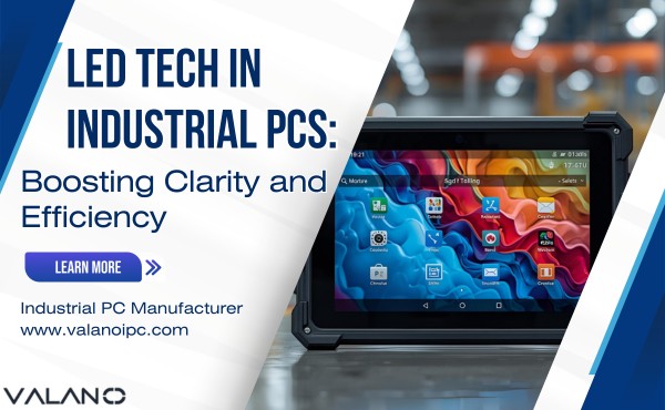 LED Tech in Industrial PCs Boosting Clarity and Efficiency