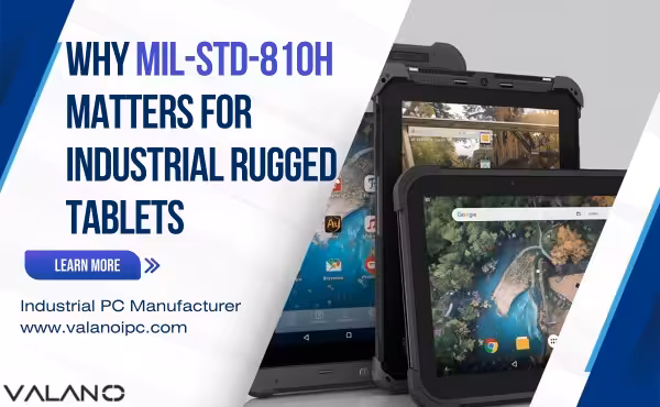 Perché MIL-STD-810H è importante per i tablet industriali robusti