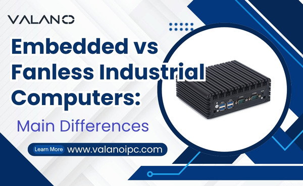 Embedded vs Fanless Industrial Computers
