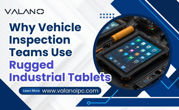 Vehicle inspection with rugged tablet