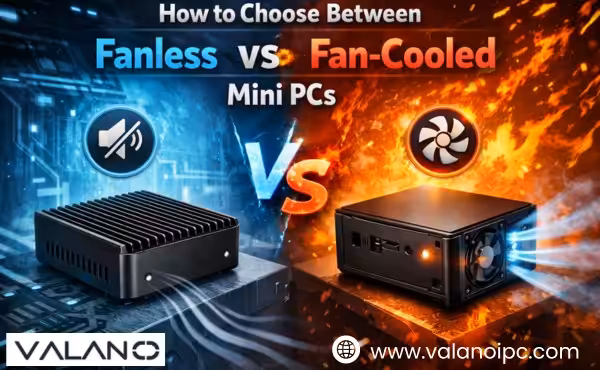 Wie man zwischen lüfterlosen und lüftergekühlten Mini-PCs wählt
