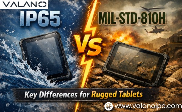 IP65 vs MIL-STD-810H Key Differences for Rugged Tablets