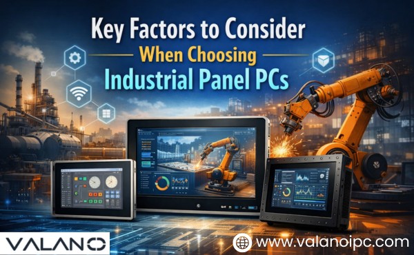 Key Factors to Consider When Choosing Industrial Panel PCs
