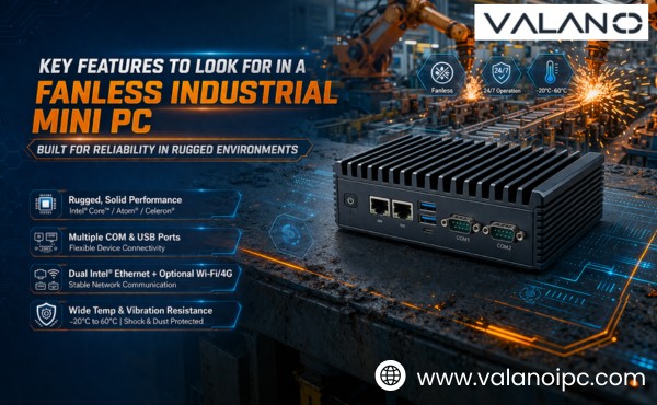 Key Features to Look for in a Fanless Industrial Mini PC