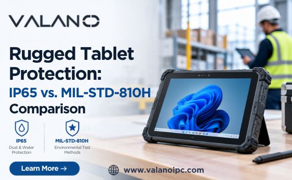 Robuuste tabletbeskerming: IP65 teenoor MIL-STD-810H in vergelyking