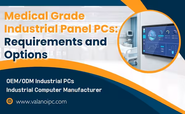 Medical Grade Industrial Panel PCs Requirements and Options