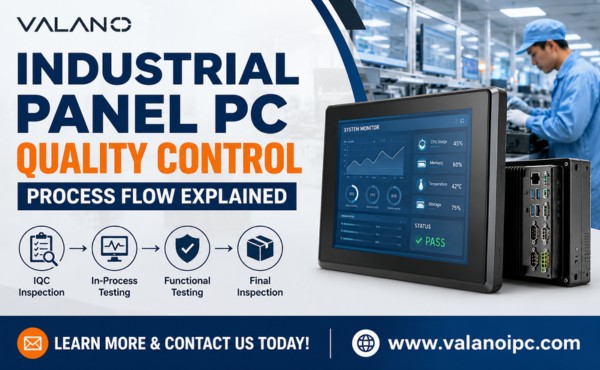 Industrial Panel PC Quality Control Process Flow Explained
