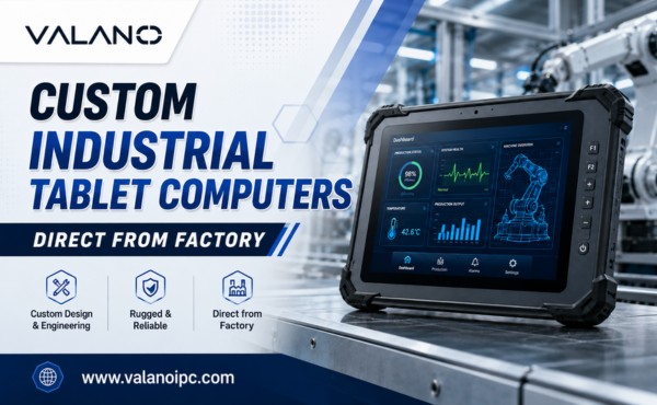 Custom Industrial Tablet Computers Direct from Factory