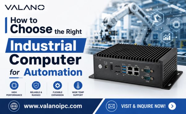 How to Choose the Right Industrial Computer for Automation