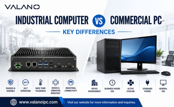 Industrial Computer vs Commercial PC: Key Differences
