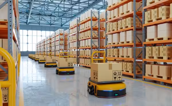 Tablettes pour entrepôt et logistique