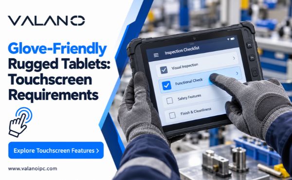 Glove-Friendly Rugged Tablets: Touchscreen Requirements