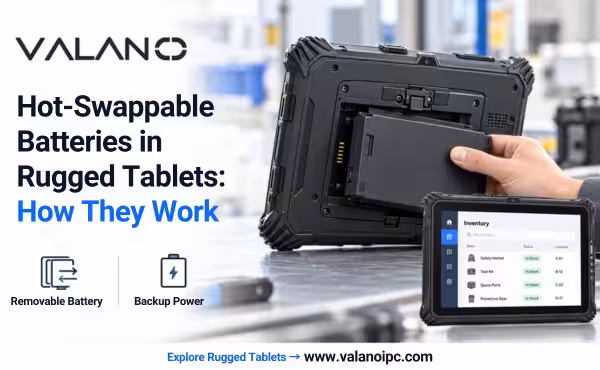 Hot-Swappable Batteries in Rugged Tablets: How They Work