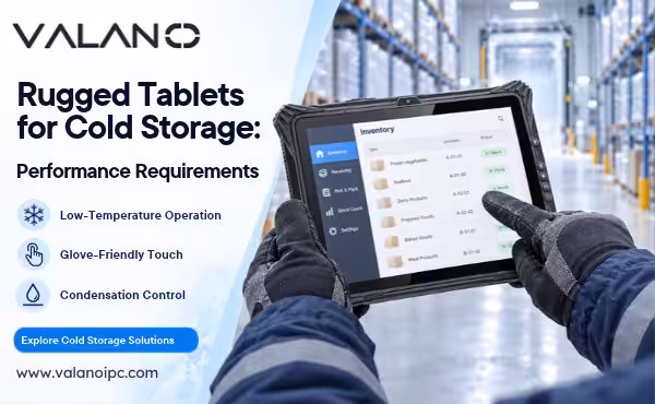Rugged Tablets for Cold Storage: Performance Requirements